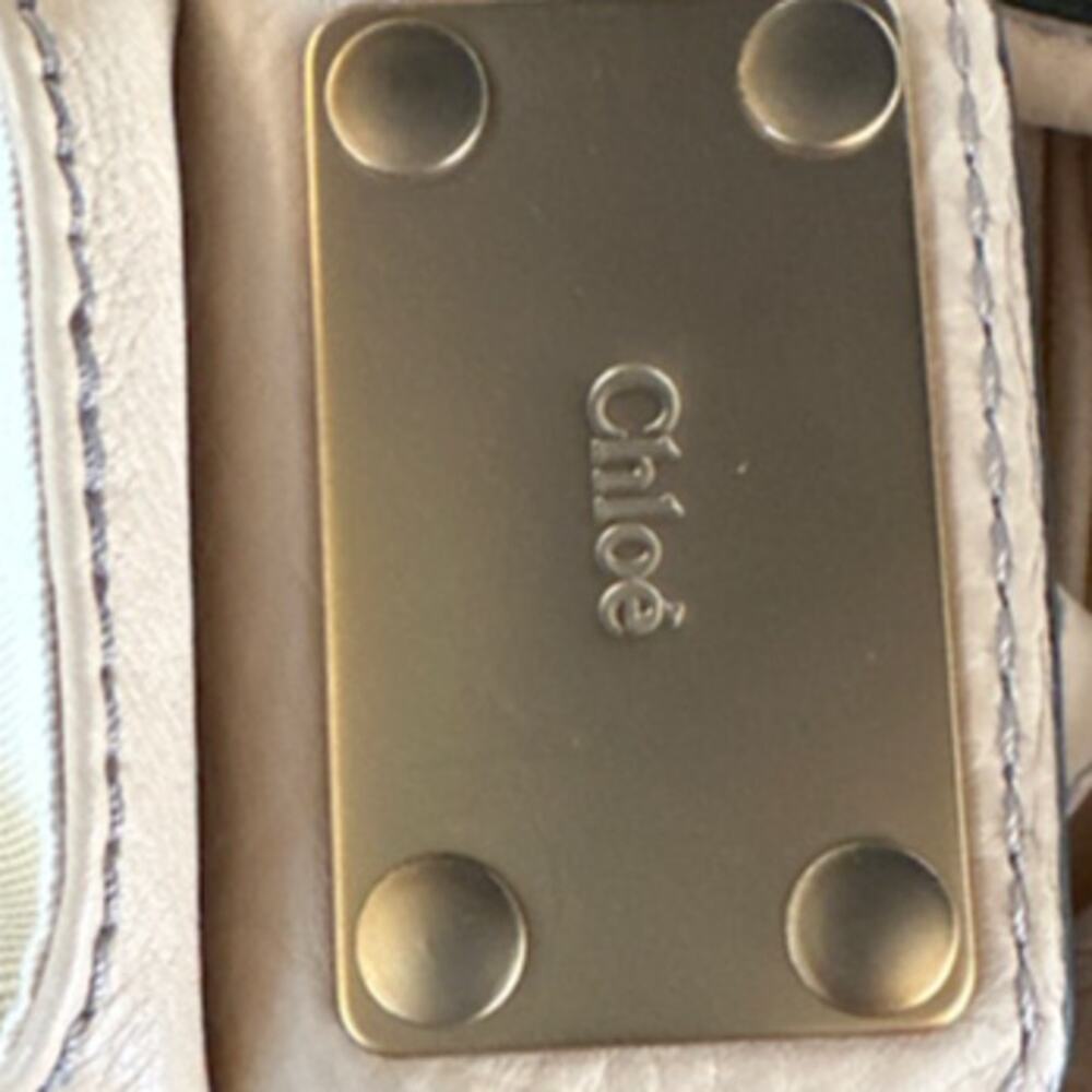 Authentic Vintage Chloe Cream Crossbody Bag - Picture 6 of 8